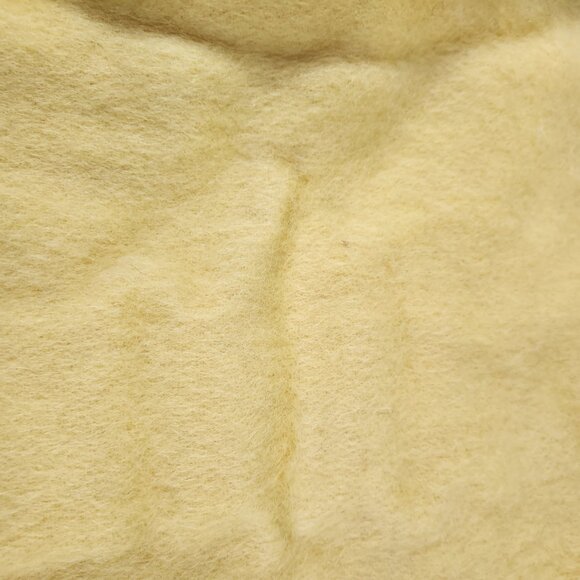 Vintage May May Baby Winter Coat Yellow Wool 18 Months - Picture 7 of 10